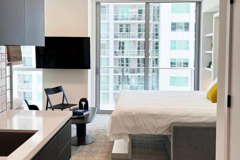 Apartament Stylish Modern Downtown Studio Free Parking Miami Zewnętrze zdjęcie